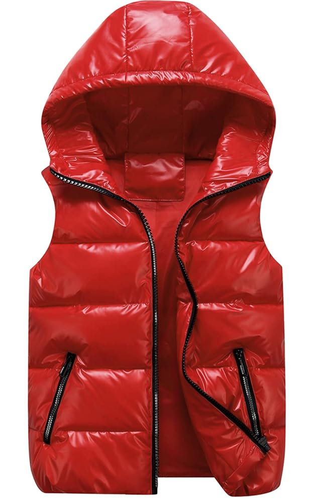 Amazon.com: SEAUR - Kids Down Jacket Boys Shiny Vests Girls
